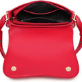 Small Joy Shoulder Bag for women Crossbody Purse Vegan Waterproof Leather Handbag Clutch Hobo Designer Bags (Red)