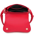 Small Joy Shoulder Bag for women Crossbody Purse Vegan Waterproof Leather Handbag Clutch Hobo Designer Bags (Red)