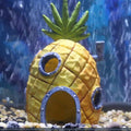 Adorno para acuario con licencia oficial de Bob Esponja (SBR10EO) de Penn-Plax: casa de piña de Bob Esponja, tamaño mediano