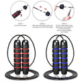 Redify Jump Rope,Jump Ropes for Fitness for Women Men and Kids,Speed Jumping Rope for Workout with Ball Bearings,Adjustable Skipping Rope for Exercise&Slim Body at Home School Gym (Red,Blue)