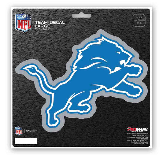 Autocollant grand format FANMATS 62606 Detroit Lions 8x8