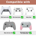 Juego de agarres para el pulgar, tapas de agarre para el pulgar del controlador, tapa de repuesto para joystick, agarre para el pulgar compatible con PS5, PS4, Xbox One, Xbox Series X/S, accesorios para el controlador Nintendo Switch Pro, 8 piezas