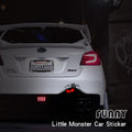 2PCS Murimt Peeking Monster Funny Car Stickers and Decals Waterproof Reflective Headlight Vinyl Car Decals for Women Men Truck Decals for Cars Cover Scratches Bumper Vinyl Decals Halloween Stickers