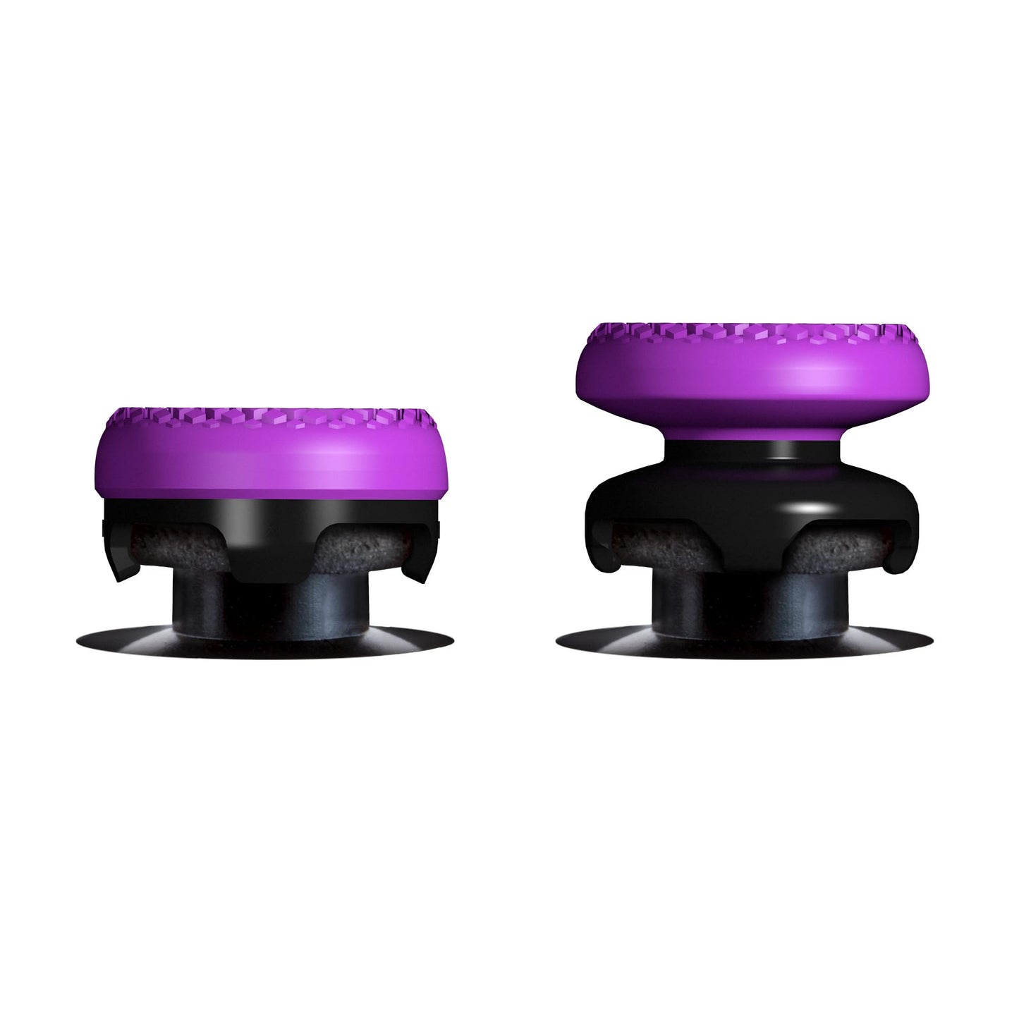 KontrolFreek FPS Freek Frenzy for PlayStation 5 (PS5) and PlayStation 4 (PS4) Controller | Performance Thumbsticks | 1 High-Rise, 1 Mid-Rise | Purple/Black