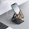 Lamicall Cell Phone Stand, Phone Dock: Cradle, Holder, Stand for Office Desk - Black