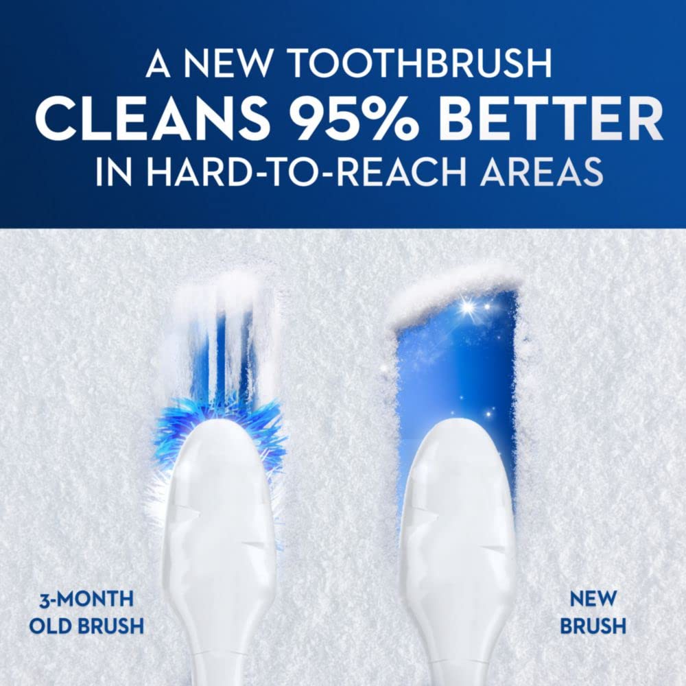 Oral-B Charcoal Toothbrushes, Medium 2ct