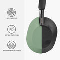 Silicone Case for Sony WH-1000XM5, QINGQING Sony xm5 Wireless Headphones Protective case Cover,Cactus Green