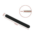 HeeYaa Nail File 10 PCS Professional Double Sided 100/180 Grit Nail Files Emery Board Black Manicure Pedicure Tool and Nail Buffering Files