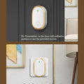 Doorbell Chime, Wireless Doorbells for Home, Wirelss Doorbell in1000ft Range, 60 Chimes, 4 Volume, Waterproof, LED indicator BENSEJK