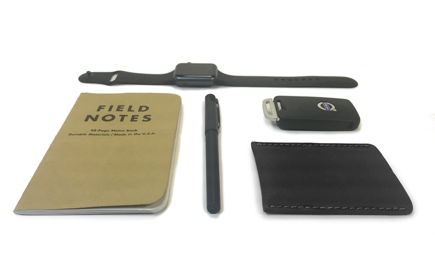 Porte-cartes minimaliste en cuir moderne, portefeuille minimaliste pour hommes et femmes, porte-cartes de crédit fin, petit porte-cartes de visite, portefeuille porte-cartes, portefeuille pour cartes avec poche avant - Protection complète (noir)