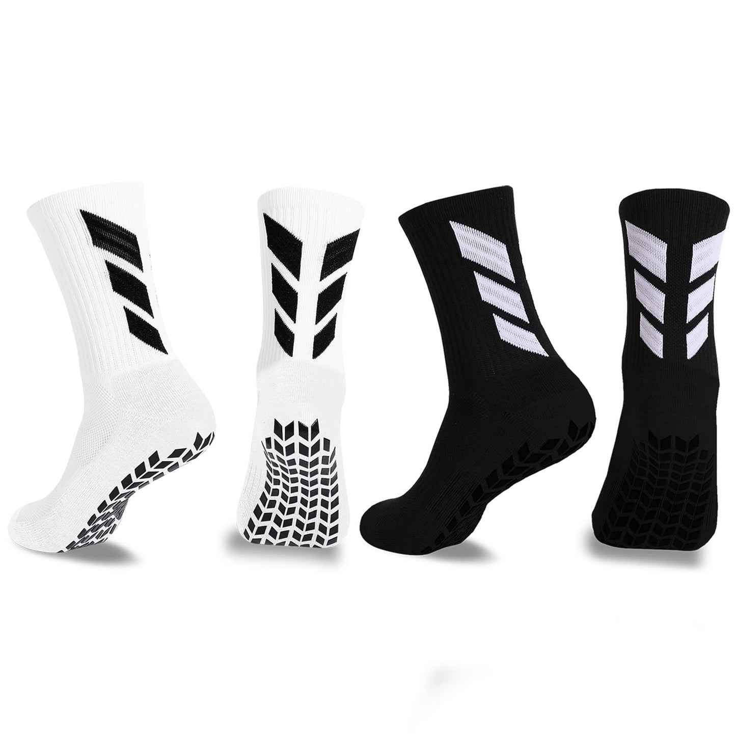 Chaussettes de football MENDENG Chaussettes de football Chaussettes de football pour hommes Chaussettes de football pour jeunes Antidérapantes Antidérapantes py Hôpital Yoga Accessoires de football Équipement d'entraînement de football