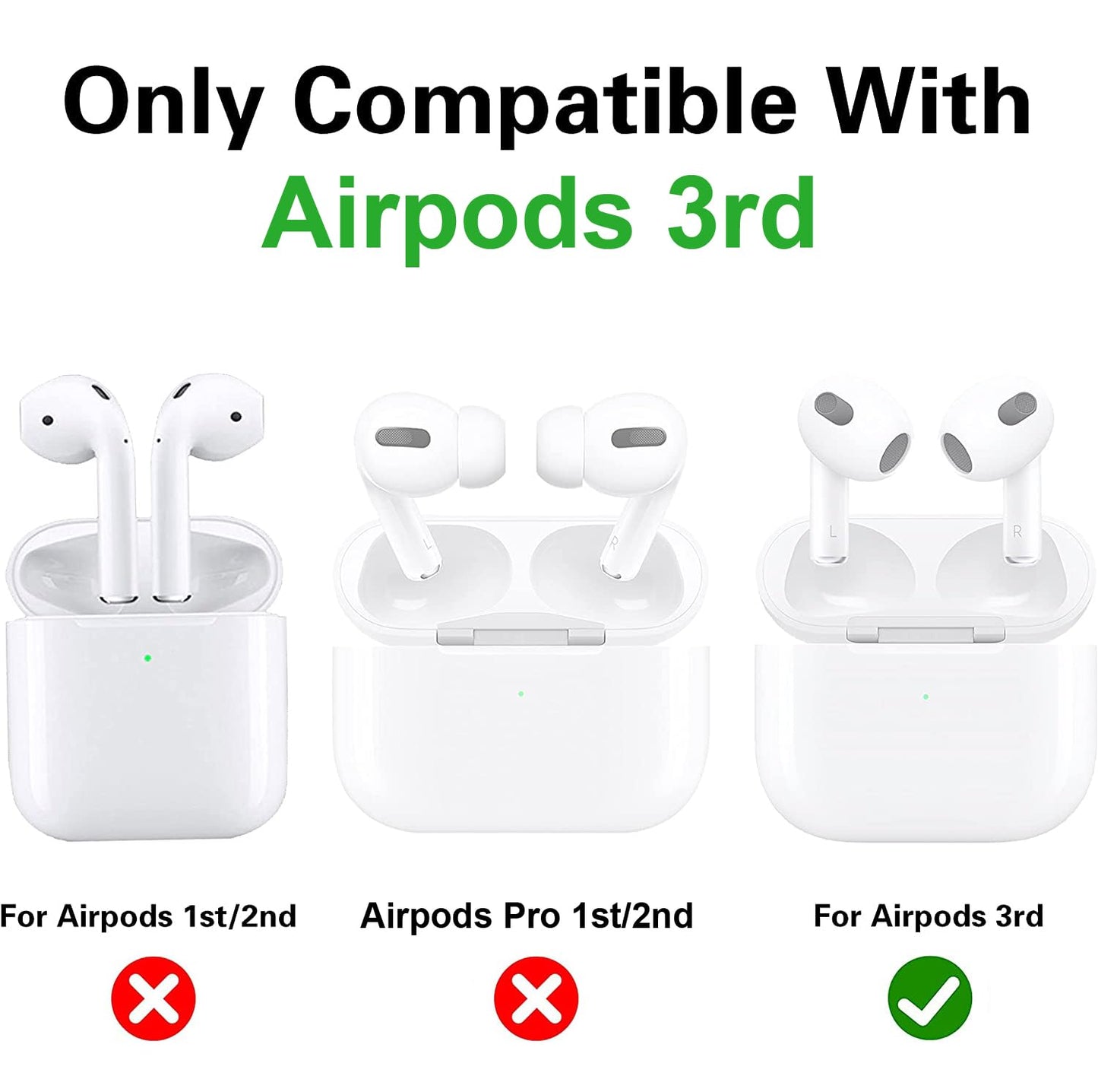 SMAIGE - Funda compatible con AirPods de tercera generación (para AirPods 3), diseño de dibujos animados divertidos y adorables, fundas protectoras de silicona para niños, adolescentes, niñas, niños y mujeres (Game Switch, AirPods 3)