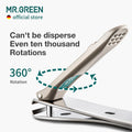 MR.GREEN Nail Clippers Curved Blades Fingernail Cut Nippers Manicure Scissors Stainless Steel Pedicure Tools (Medium)