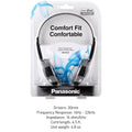 Panasonic Headphones On-Ear Lightweight with XBS RP-HT21 (Black & Silver)