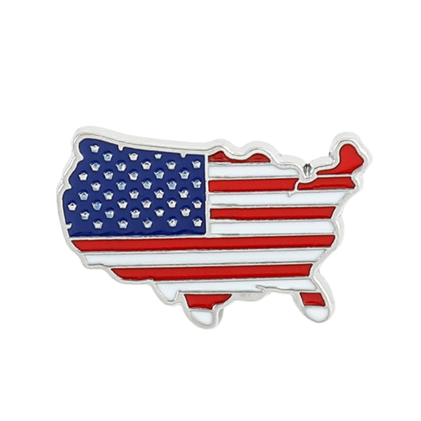 AAVEDGE American Flag Pin, American Flag Lapel Pin, US Patriotic Pins for Backpacks, US Map Lapel Pins, Lanyard Pins, Morale Emblem Bedge Brooches Pins for Lanyard, Bags, Hats, Clothes, Jackets.