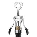 Wine Opener, Zinc Alloy Premium Wing Corkscrew Wine Bottle Opener with Multifunctional Bottles Opener, Sharp Corkscrew with Ergonomic Non-slip Wing Handle, Upgrade