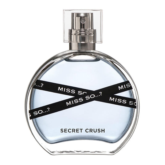 So…? Secret Crush Eau de Parfum for Women - Vegan Perfume for Women with Notes of Jasmine, Cherry Blossom, Peony, Musk - Travel Size - 1.7 oz