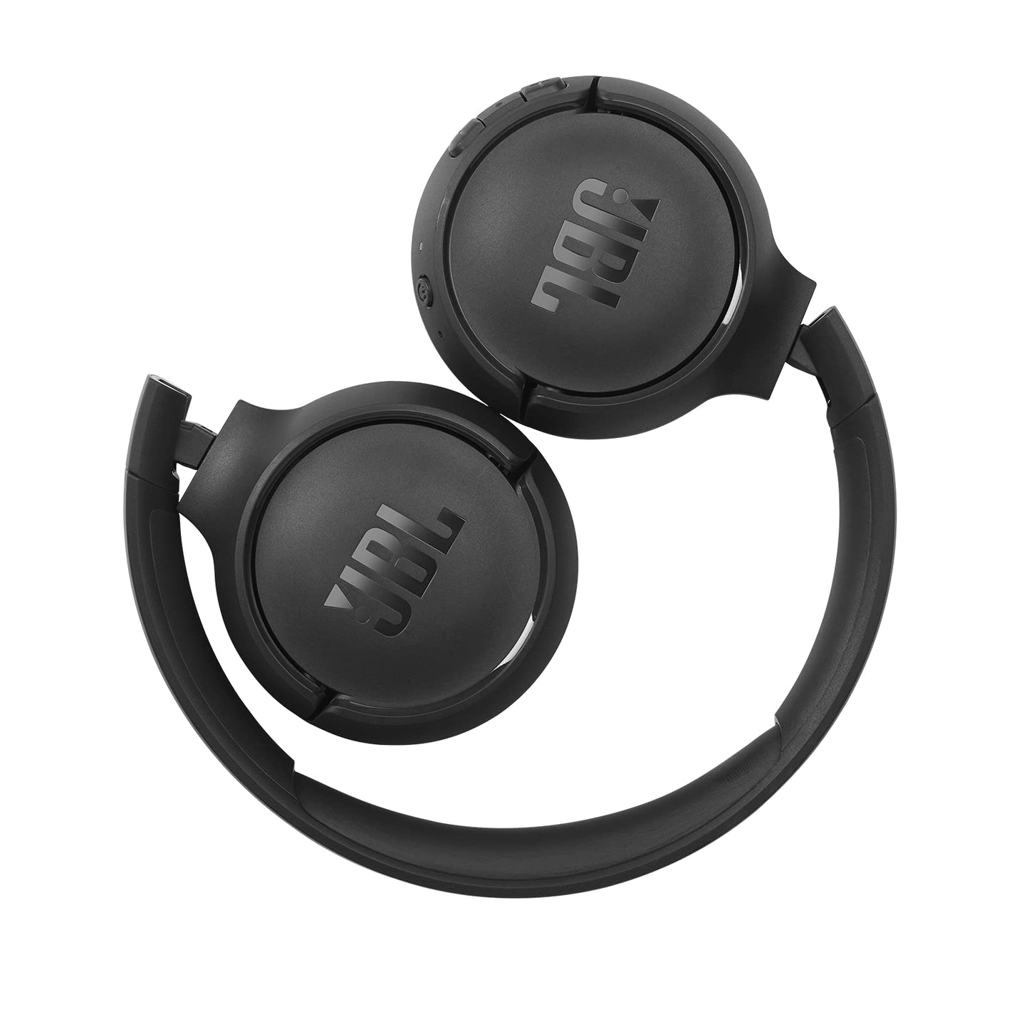 JBL Tune 510BT - Bluetooth headphones with up to 40 hours battery, microphone for call, foldable and comfortable, Android and iOs compatible (Black)