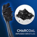 Oral-B Charcoal Toothbrushes, Medium 2ct