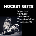 Sportybella Ice Hockey Bracelet - Adjustable Black Sports Jewelry Gift for Hockey Players, Teams, Coaches, and Birthdays