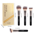 MAANGE Makeup Brush Set 4 Pcs Premium Foundation Brush Contour Concealer Power Makeup Brushes, Big Cosmetic Brushes