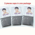 3 Packs Elastic Mesh Net Wig Caps for Women Open End Wig Cap for Long and Short Hair (3 Packs, Black)