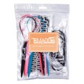 TsMADDTs Hair Braiding Set - 8 Topsy Tail Tools, 10 French Braiders for Twists and Ponytails, 10 Hair Ties