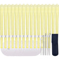 16 Pcs Earwax Removal Kit Ear Cleaning Tool with Leather Storage Box for Stainless Steel Earwax Removal Tool