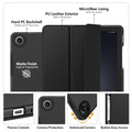 MoKo Case for Galaxy Tab A9+/A9 Plus 11 inch 2023, Slim Stand Protective Smart Cover with Hard PC Translucent Back Shell for Tab A9 Plus Tablet (SM-X210/X216/X218), Auto Wake/Sleep, Black