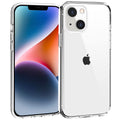 Funda de teléfono compatible con iPhone 13 y iPhone 14, funda transparente a prueba de golpes, protección fina para 6,1 pulgadas