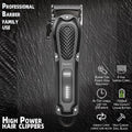 Haokry Hair Clippers for Men Professional - Cordless&Corded Barber Clippers for Hair Cutting & Grooming Rechargeable Beard Trimmer