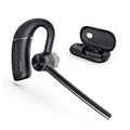 Yealink BH71 Bluetooth Headset Upgraded,Wireless Earphone with 4 Noise Cancelling Microphone,Adjustable Ear Hook,Compatible with iOS/Android Cell Phone,Driving,Office Work