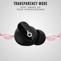 Beats Studio Buds - Auriculares inalámbricos con cancelación de ruido - Compatibles con Apple y Android, micrófono integrado, clasificación IPX4, auriculares resistentes al sudor, auriculares Bluetooth de clase 1 - Negro