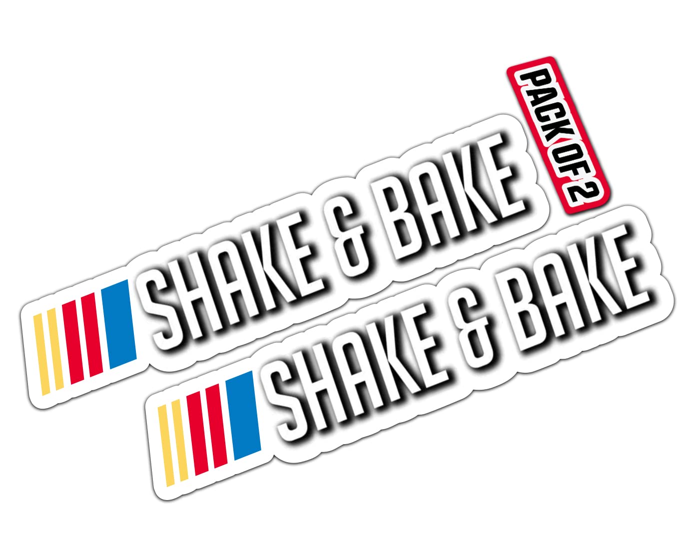 IMPERIAL VIBES – Shake and Bake Sticker – Vinyl Sticker for Car, Truck, and Van– Indoor and Outdoor Use for Laptop – Waterproof Decal for Mobile and Water Bottle – Removable Window Decal - Imp – 24