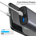 TOZO PB3 Portable Charger 10000mAh One of The Lightest and Slimmest Fast Power Bank 18W PD High-Speed Charging Battery Pack with USB-C Input/Output for iPhone,Samsung and More Gray