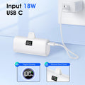 JEJILL Portable Charger for iPhone, [6000mAh] Small Power Bank with LCD Display, 20W Fast Charging Mini Portable Phone Charger Battery Bank for iPhone 14/14 Pro Max/13/12/XR/8/7/6 - White