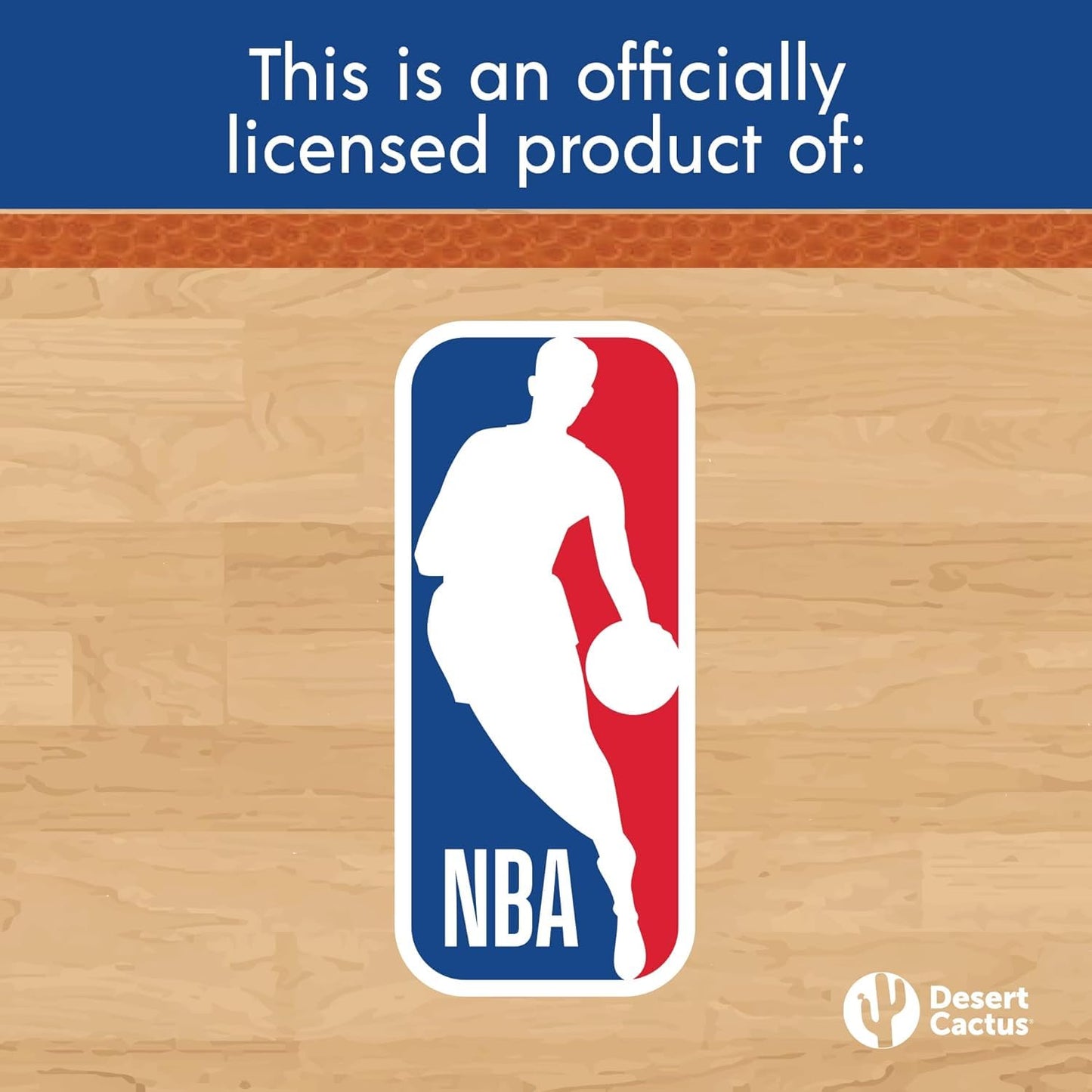 Autocollant du logo principal de la NBA Desert Cactus, autocollant en vinyle sous licence officielle, feuille de scrapbooking officielle pour ordinateur portable, bouteille d'eau, voiture (type 3-1)