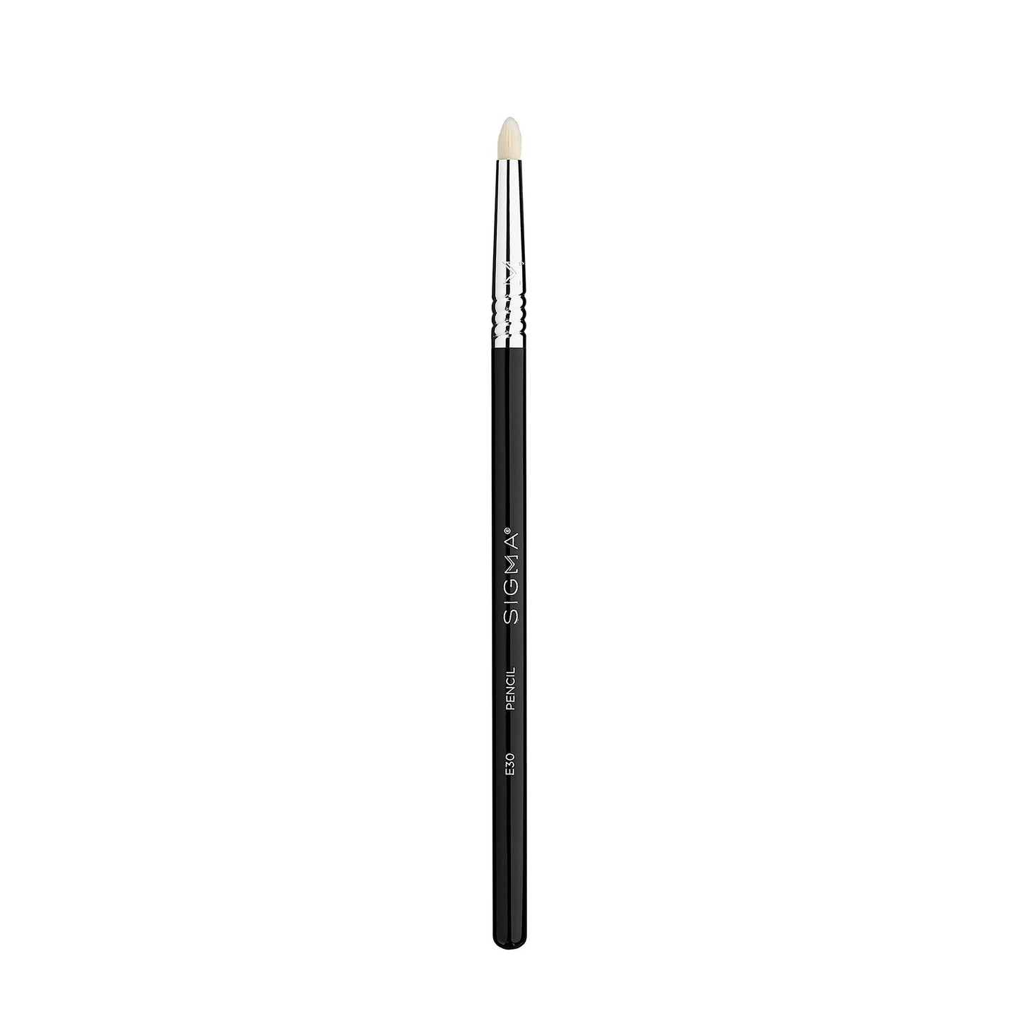 Sigma Beauty Professional E30 Pencil Brush – Pencil Applicator Makeup Brush with Synthetic SigmaTech® Fibers for Flawless Eye Makeup, Eye Brush for Highlighting, Lining, Smudging & Blending (1 Brush)