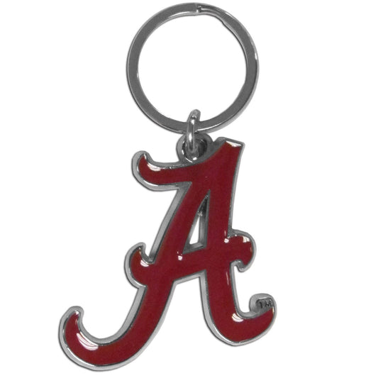 Tienda de fanáticos de los deportes NCAA Siskiyou Llavero cromado y esmaltado Alabama Crimson Tide Talla única Colores del equipo