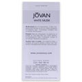 JOVAN WHITE MUSK by Jovan COLOGNE SPRAY 3 OZ