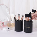 Makeup Brush Set 10 Pcs Premium Synthetic Foundation Powder Concealers Eye shadows Blush Makeup Brushes with Black Case (Black Gold)