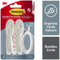 Command Cord Bundlers, Cord Organizer, 2-Bundlers (17304-ES)