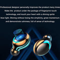 BMHOLU Wireless Earbuds,IPX5 Waterproof Wireless Earbuds for Running Workout, Microphone Earbud Headphones with Built-in Microphone, Bluetooth 5.0 Wireless Earbuds for iPhone Android