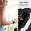 Spigen Thin Fit Designed for Apple Watch Case for 44mm Series SE2/6/SE/5/4 - Black