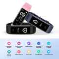 Stiive Fitness Tracker with Heart Rate Sleep Monitor, Daily IP68 Waterproof Activity Tracker with Pedometer Watch, Health Tracker Calories & Step Counter, Fitness Watch for Women Men