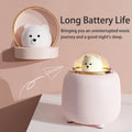 Baolira Night Lights Bluetooth Speaker, Cute Wireless Speaker with Adjustable Dual Night Light for Bedroom, Kawaii Room Decor, Birthday Gifts for Women Teen Girls Cute Stuff