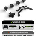 Xbox One Controller Charger, AOLION Xbox Elite Controller Series 2 Accessories, 10 in 1 Thumbsticks Replacement with 1 Xbox One Charging Station, 1 D-Pads, 4 Swap Joysticks, 4 Paddles