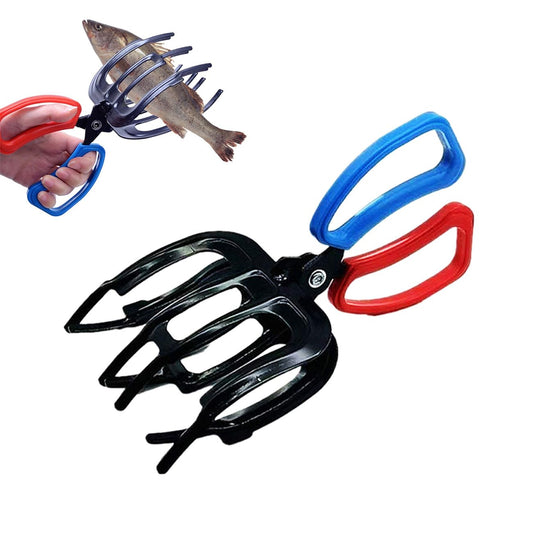 FWYDRJZC Pinza de pesca de 3 garras, pinza de metal para control de peces, pinzas de pesca, pinzas para controlar peces, accesorios para la mayoría de los peces de agua dulce