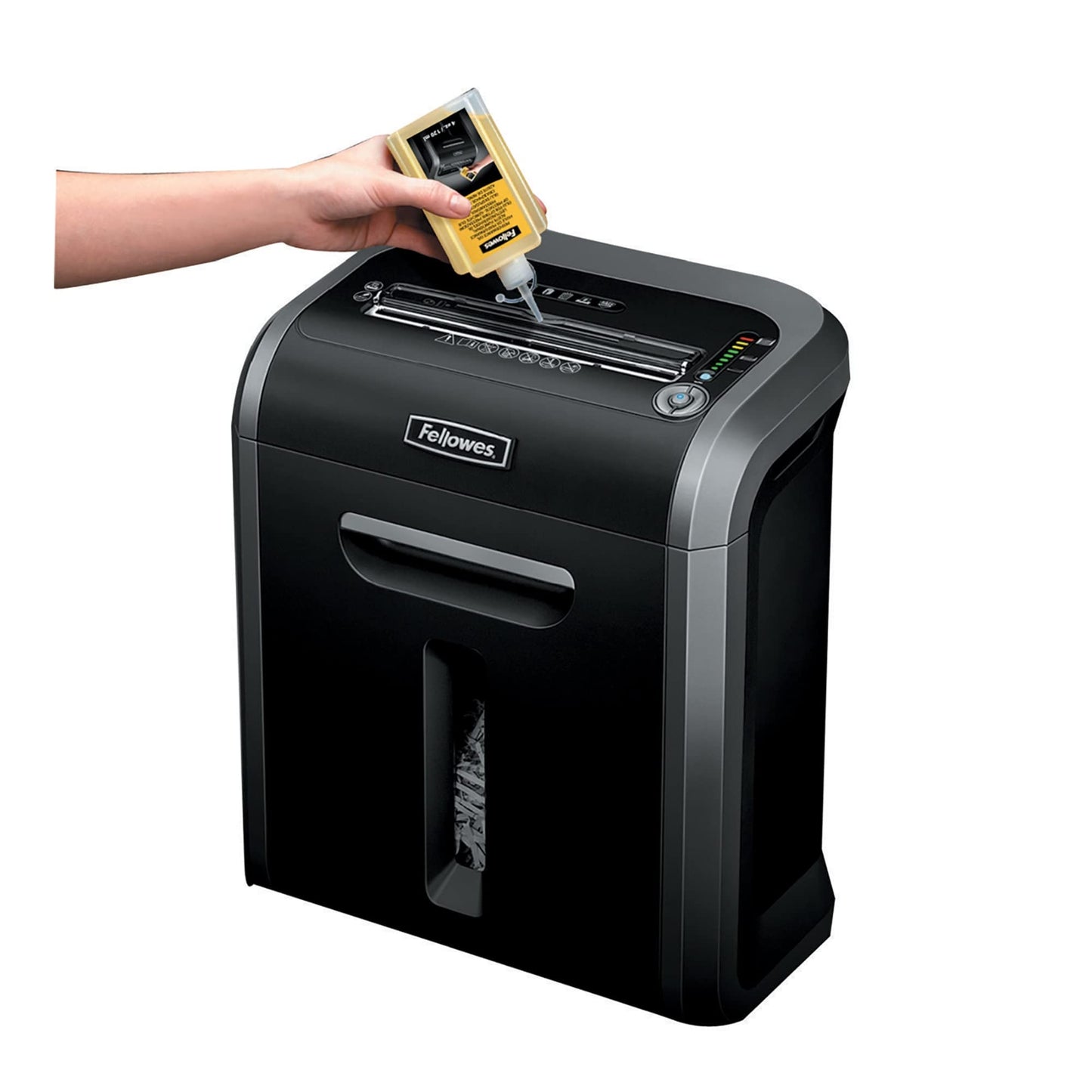 Fellowes Powershred Performance Shredder Oil, 12 oz. Extended Nozzle Bottle (35250) (Pack of 1)