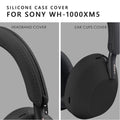 Silicone Case for Sony WH-1000XM5, Sony xm5 Wireless Headphones Protective case Cover,Black